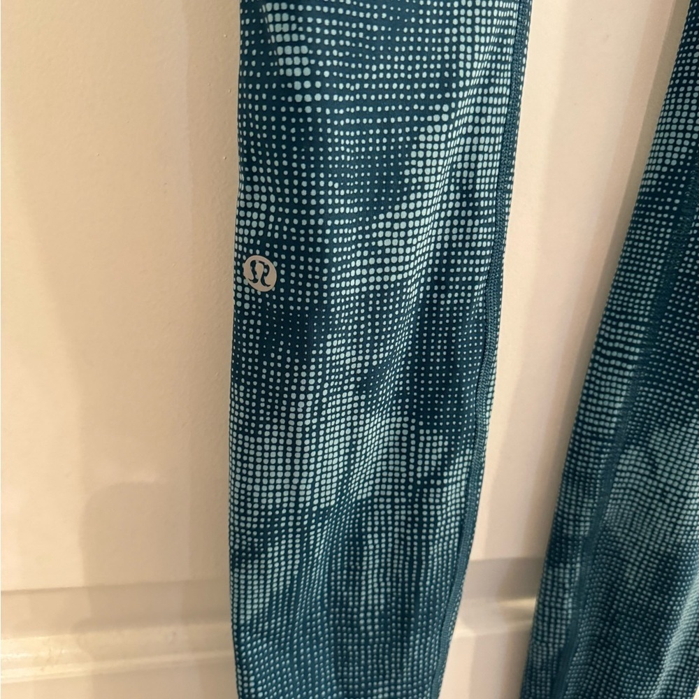 Lululemon Speed Up Tight 28" Illusion Tidal Teal Bermuda Teal - Picture 6 of 13